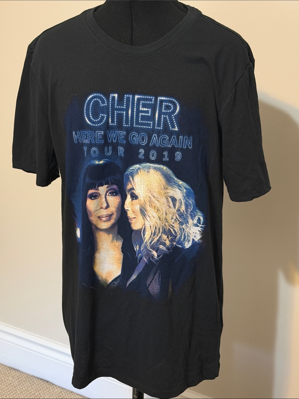 CHER Here We Go Again Tour 2019 Concert  T-Shirt Unisex